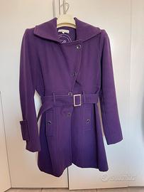Cappotto viola