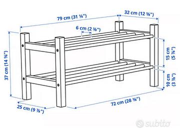 Scarpiera, porta scarpe ikea TJUSIG