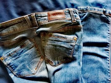 Jeans Alcott, vita bassa, taglia 38