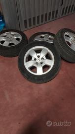 4  cerchi honda hrv con gomme invernali 