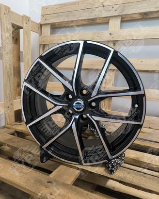 Cerchi DEZENT TOBlack 18" 5x108 NUOVI–Volvo/Ford/