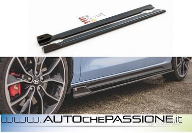 Coppia splitter minigonne V5 per HYUNDAI I30 Mk3 N
