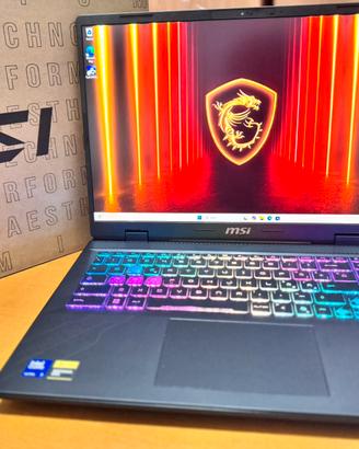 MSI Crosshair 16 HX AI COME NUOVO RTX 5070 QHD+