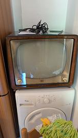 Televisore Vintage Schaub-Lorenz Telespiegel con M