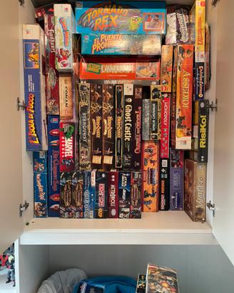 Giochi in scatola anni 90 Hetoquest MB ecc.