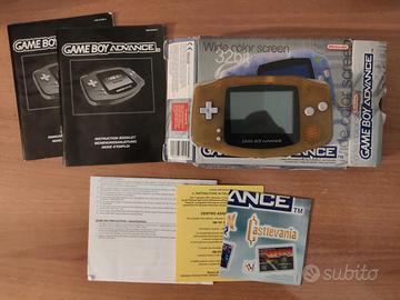 Game Boy Advance Nintendo AGB-001 COMPLETO CON GAR