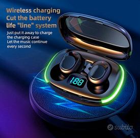 Auricolari Cuffie Wireless Bluetooth Gaming, Stere