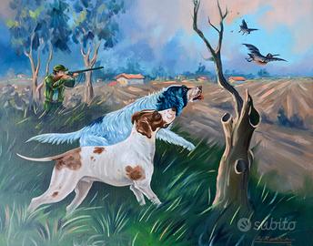 Remo Resca enorme dipinto 