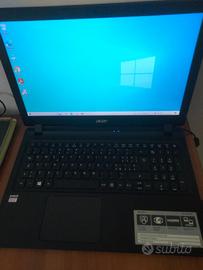 Notebook Portatile Acer aspire es 15 8GB SSD:240GB