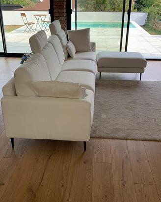 Divano con Pouf Poltrone sofà