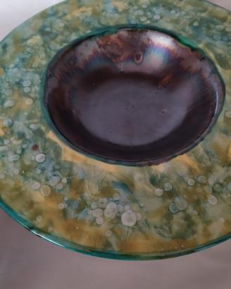 Piatto decorativo in ceramica di Vietri