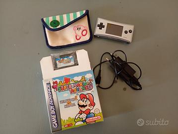 Game Boy micro Nintendo + SuperMarioAdvance