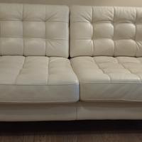 divano  in pelle primo fiore