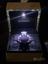Anello SEVENESY originale,nuovo con confezione