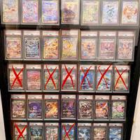 Collezione Pokemon scarlatto e violetto PSA10