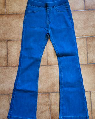 jeggings blu da bambina