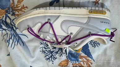 Nike dunk low x off white lot 21