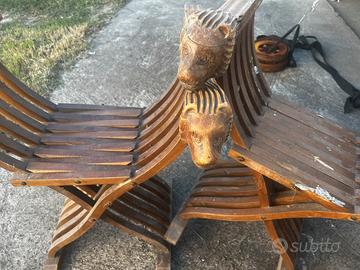 Sedie antiche da sistemare