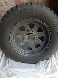 N. 4  CERCHI IN FERRO PER SUZUKI JIMNY DA 15