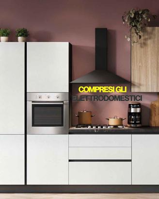 PROMO CUCINA 3,65 MT COMPLETA DI ELETTRODOMESTICI