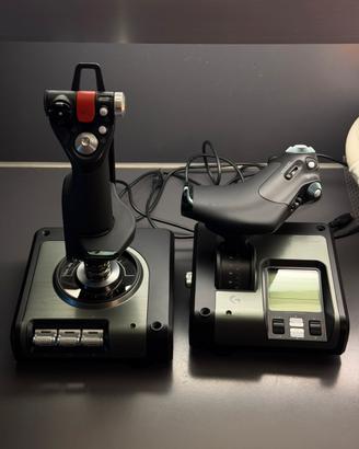 Logitech X52 PRO HOTAS COME NUOVO