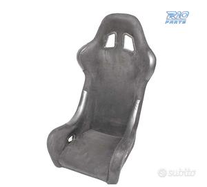 SEDILE BAQUET UNIVERSALE NERO ALCANTARA - PELLE ST