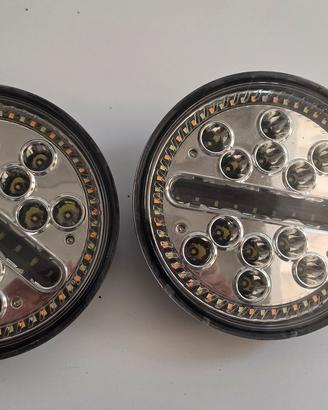 fanali anteriori led per fuoristrada 