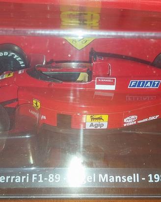 FERRARI F1-89 anno 1989 1:24 NIGEL MANSELL Nuova