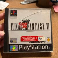 Final Fantasy VI 6 Ps1 Pal Ita Sony PlayStation