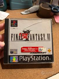 Final Fantasy VI 6 Ps1 Pal Ita Sony PlayStation