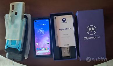Motorola One vision usato + cover 128 Gb