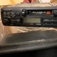 Autoradio cassette Panasonic RD50 con cavi