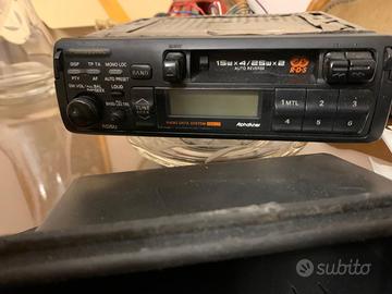 Autoradio cassette Panasonic RD50 con cavi