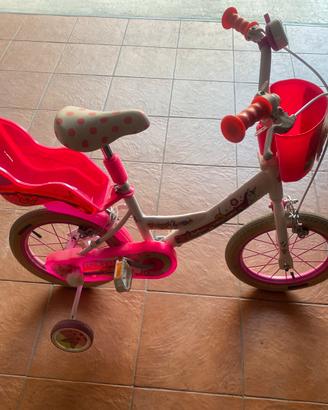 Bici con rotelle 14”