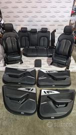Kit sedili e pannelli in pelle nero S Line Audi A6