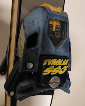 Sci dritti Kastle Air Boron 100 - attacchi tyrolia