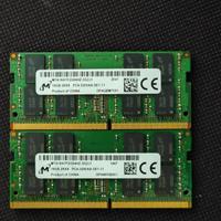 32Gb (2x16Gb) Micron DDR4 Sodimm 3200Mhz