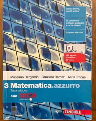 Matematica Azzurro 3 -ISBN 978-88-08-93055-2