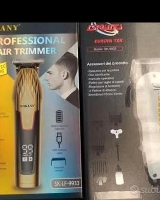 Macchinette per barba e capelli
