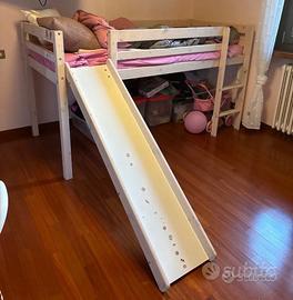 Letto con scivolo