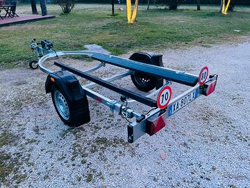 Carrello moto d’acqua ellebi