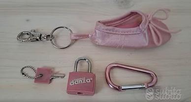 Portachiavi moschettone lucchetto Dimensione Danza
