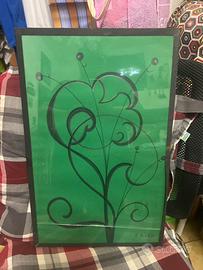 Quadro vintage firmato E.Cavalli 72
