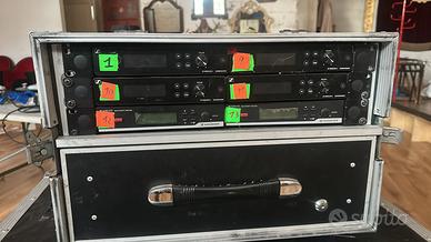 Rack Sennheiser 6 ricevitori radiomicrofonici
