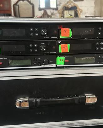 Rack Sennheiser 6 ricevitori radiomicrofonici
