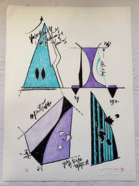 Kenjiro Azuma - Litografia