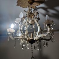 Lampadario di murano a gocce 