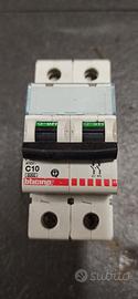 magnetotermico 2 poli 10A