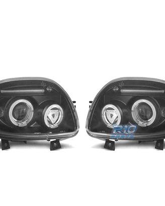 FARI RENAULT CLIO I 98-01 OCCHI ANGEL NERO