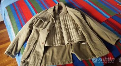 Giacca Giubbotto Beige Vintage  L